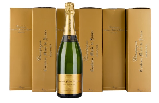 Paul Bara; Comtesse Marie de France Brut Millésime; 2006; 6 (1 x 6); 750ml
