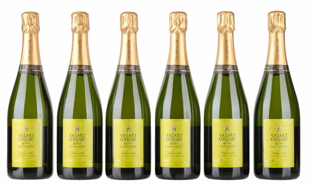 Vazart-Coquart & Fils; Blanc de Blancs Demi-Sec Grand Cru; NV; 6 (1 x 6); 750ml
