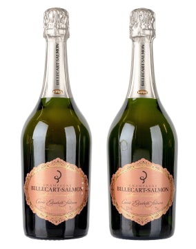 Cuvée Elisabeth Salmon Brut Rosé 1996 2 (1 x 2) 750ml by Billecart