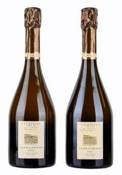 Claude Cazals; Blanc de Blancs Grand Cru Extra-Brut; 2002; 2 (1 x 2); 750ml