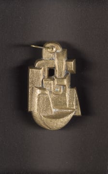 Edoardo Villa; Abstract Pendant