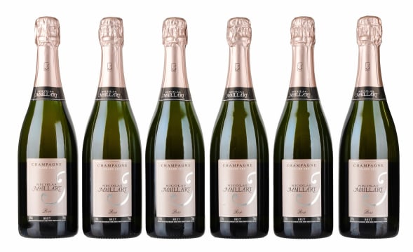 Nicolas Maillart; Brut Rosé; NV; 6 (1 x 6); 750ml
