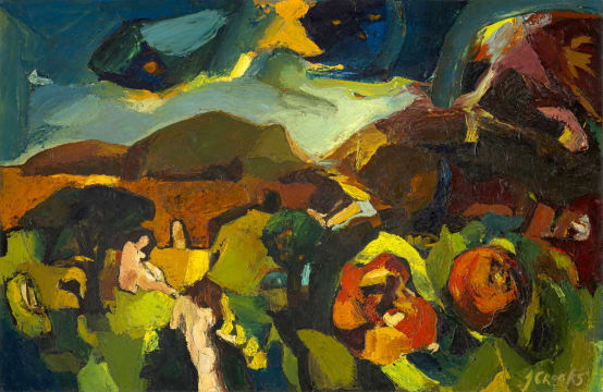 Jennifer Lynne Crooks; Nudes in a Landscape