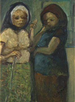 Amos Langdown; Two Women