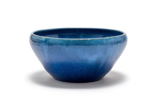 Linn Ware; Blue Bowl