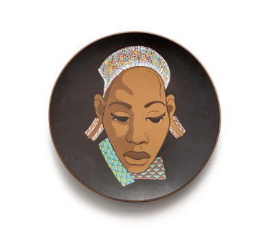 Kalahari Studio; African Woman with Headdress