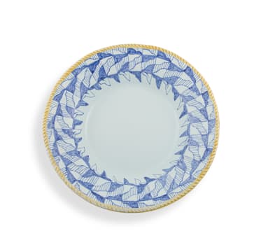Hylton Nel; Blue Patterned Bowl