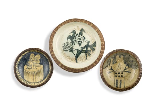 Hylton Nel; Building; Flowers; Fly on Cake, three