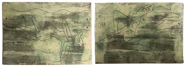Hylton Nel; Green Tiles, two