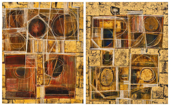 Ernst de Jong; Byzantium; Gothic Web, two