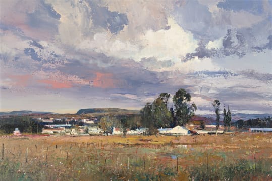 Christopher Tugwell; A Farm Landscape