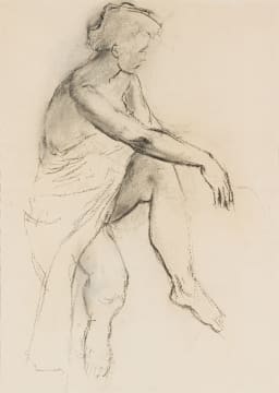 Jean Welz; Seated Woman