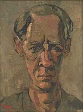 Gregoire Boonzaier; Self Portrait