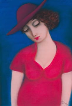 Pieter van der Westhuizen; Woman in Pink