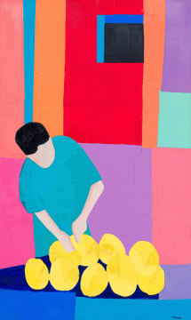 Trevor Coleman; Figure with Fruit