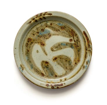 Esias Bosch; Large Earthenware Plate