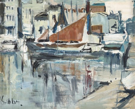 Sidney Goldblatt; Harbour Scene