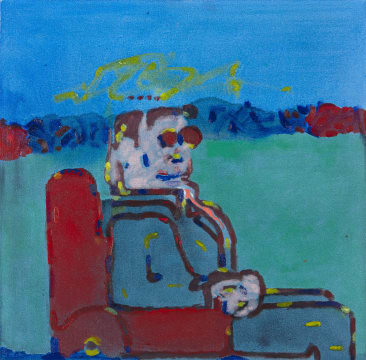 Robert Hodgins; Figure in the Dusk