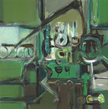 Sidney Goldblatt; Green Interior