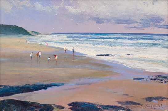 Christopher Tugwell; Figures on a Beach