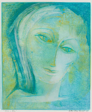 Bettie Cilliers-Barnard; Woman in Blue