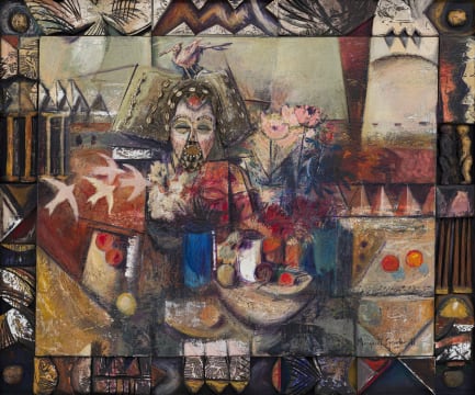 Margaret Gradwell; Still Life with Mask