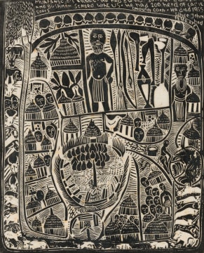 John Muafangejo; Muafangejo's Kraal
