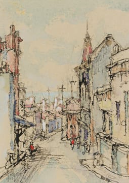 Gregoire Boonzaier; Tyne Street Dist. Six, Cape Town