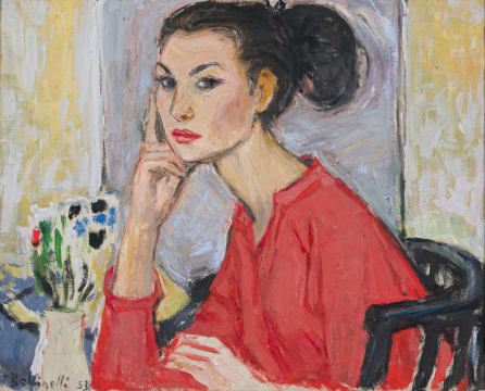 Armando Baldinelli; Seated Woman