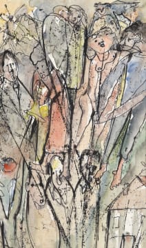 Jack Lugg; Figural Composition