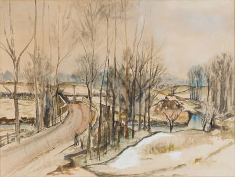 Maud Sumner; Winter Landscape