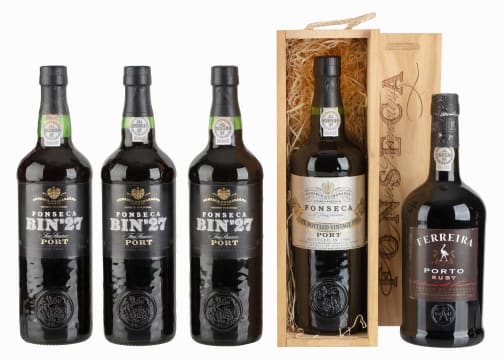 Port Collection; Ferreira & Fonseca Port; NV & 1991; 5 (1 x 5); 750ml