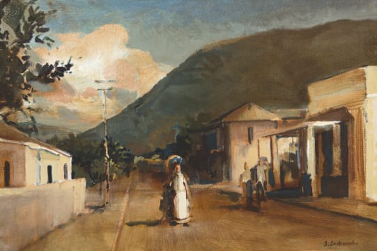 Ben Coutouvidis; Figures on a Street