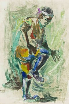 Durant Sihlali; Gumboot Dancer