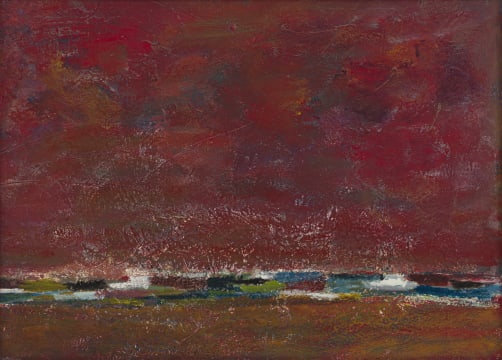 Herman van Nazareth; Red Landscape