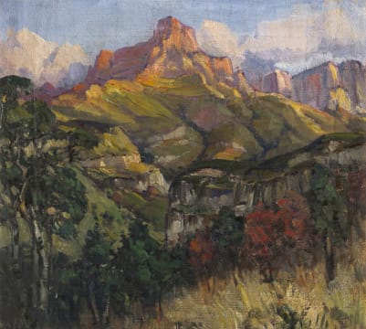 Hugo Naudé; Sentinel, Drakensberg