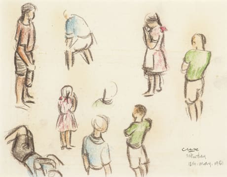 Peter Clarke; Figural Study I