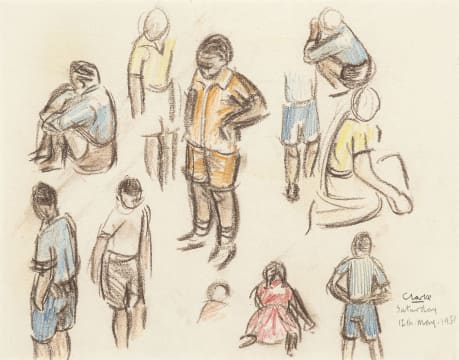 Peter Clarke; Figural Study II