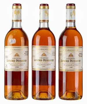 Lafaurie-Peyraguey; Sauternes; 1988 - 1990; 3 (1 x 3); 750ml
