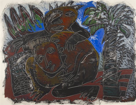 Jan Vermeiren; Two Crouching Figures