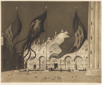Claude Francis Barry; St Mark's, Venice
