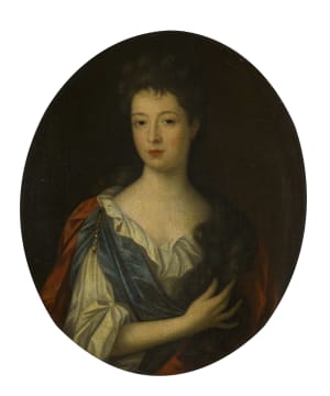 English School, 18th Century; Portrait of a Lady