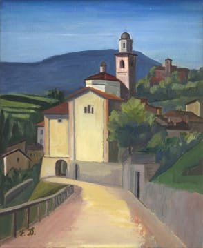Pranas Domsaitis; Roadside Church