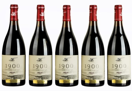 Spioenkop; 1900 Pinotage; 2011; 5 (1 x 5); 750ml