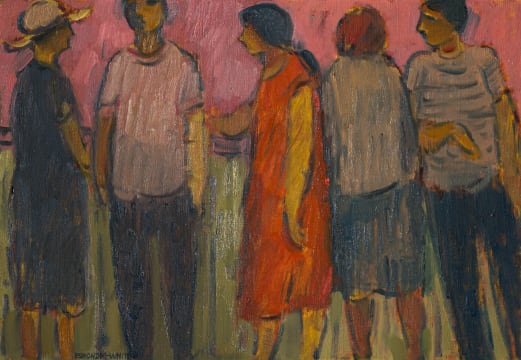 Eleanor Esmonde-White; Five Figures Standing