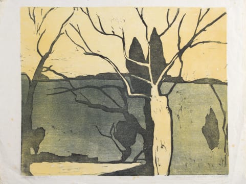 Alice Goldin; Olive Trees Tivoli