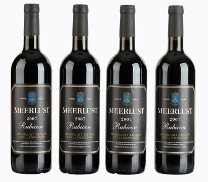 Meerlust; Rubicon; 2007; 4 (1 x 4); 750ml