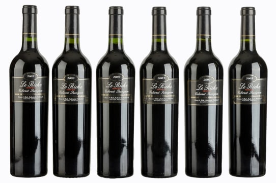 Le Riche; Cabernet Sauvignon Reserve; 2003; 6 (1 x 6); 750ml
