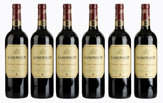 Kanonkop; Cabernet Sauvignon; 2015; 6 (1 x 6); 750ml
