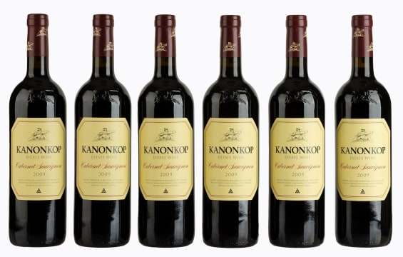 Kanonkop; Cabernet Sauvignon; 2009; 6 (1 x 6); 750ml